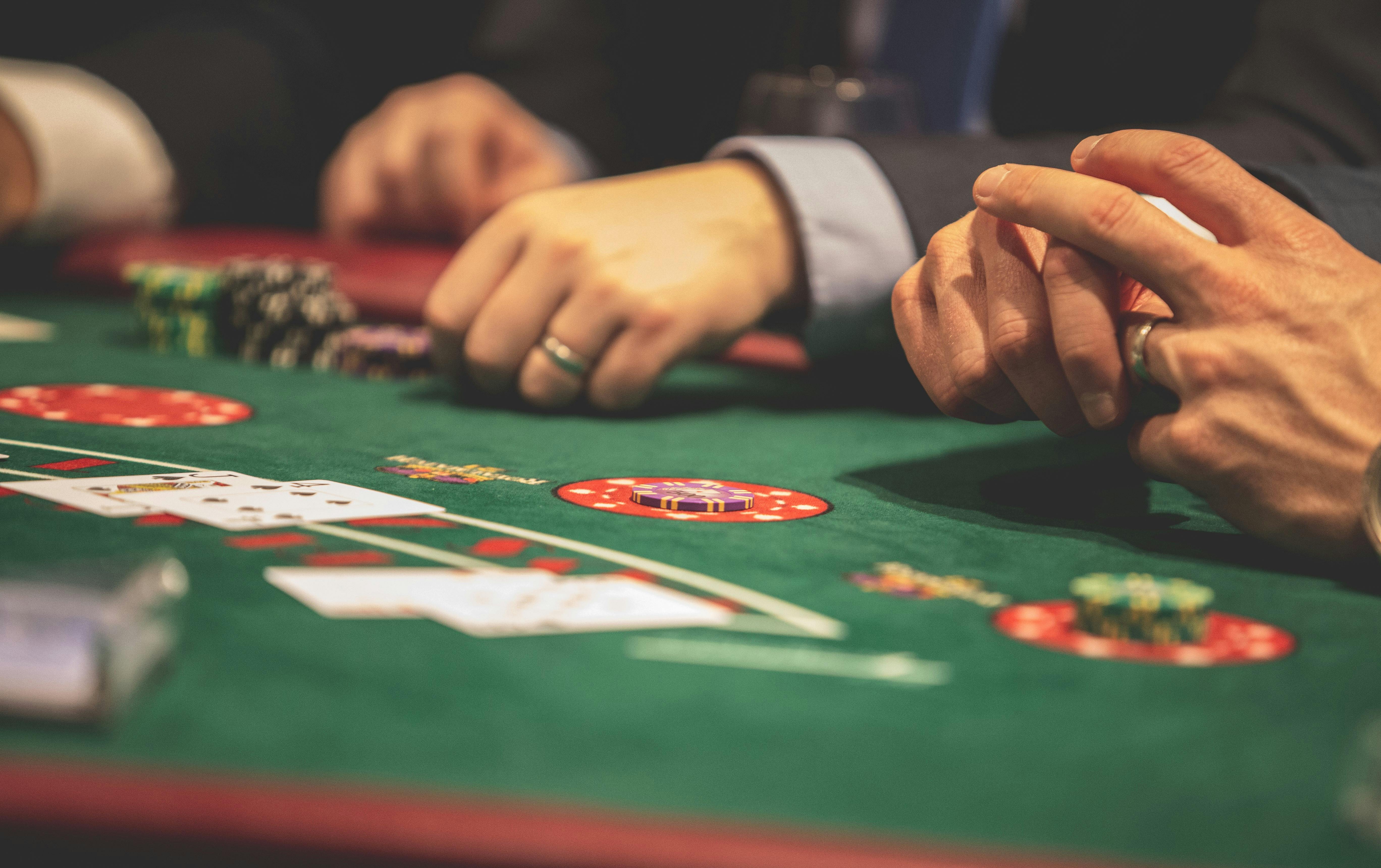 Blackjack tables
